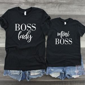 Matching Boss Lady Mini Boss Mommy & Me TShirt Set